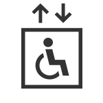 圖示-無障礙電梯